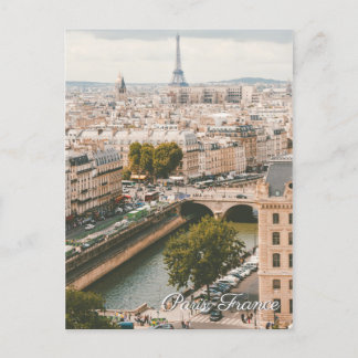 De Invitación Paris Francia Eiffel Tower Seine postal