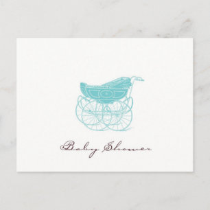De Invitación Postal Baby Shower