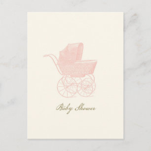 De Invitación Postal Baby Shower
