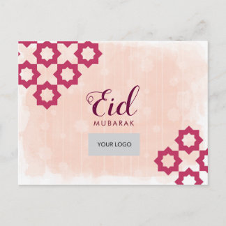 De Invitación Postal Corporativa Eid - Rojo