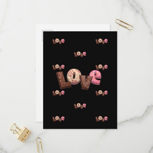 De Invitación Postal Sweet Lover (Anverso/Reverso In Situ)