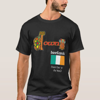 De Irlanda del condado camiseta oscura abajo