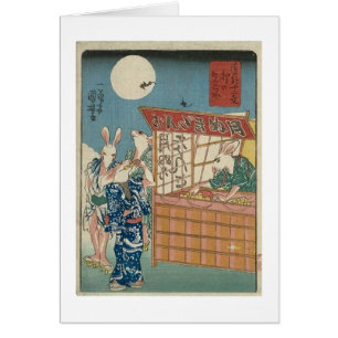 ` De Kuniyoshi las doce muestras cómicas del
