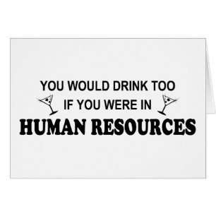 De la bebida recursos humanos también -