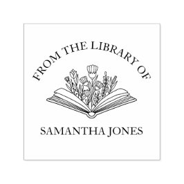 De la biblioteca del sello del libro Flores elegan