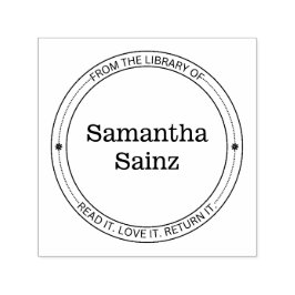 De la biblioteca del sello del libro Flores elegan