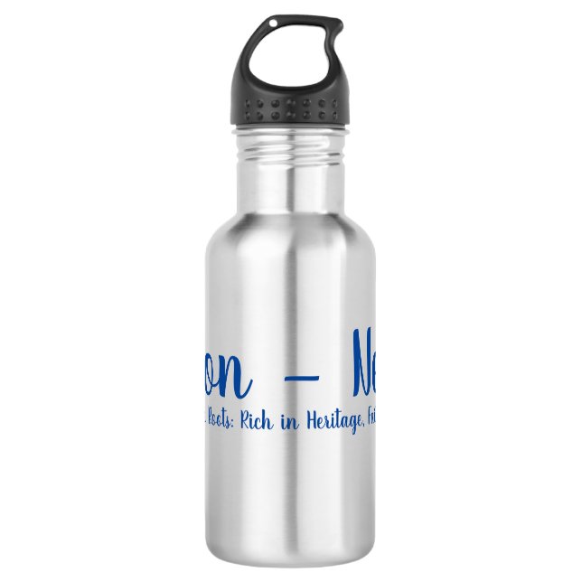 De la botella de agua de estas raíces (Anverso)