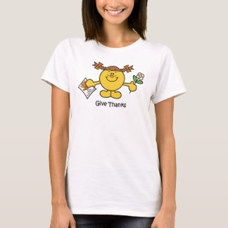 Dé la camiseta de las gracias