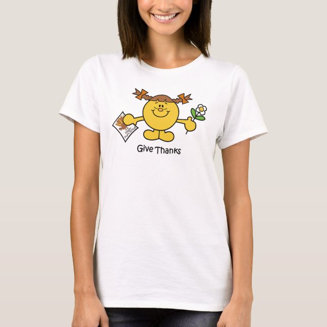 Dé la camiseta de las gracias (Anverso)