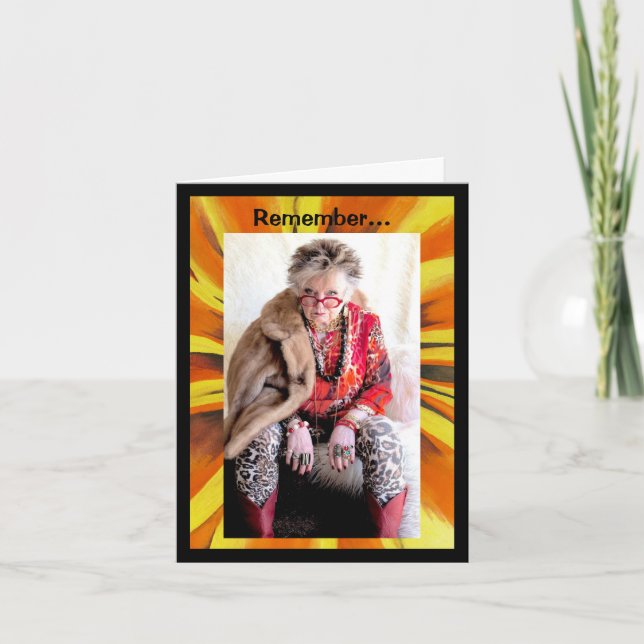 De la carga perdida a la tarjeta de saludo de la t (Anverso)