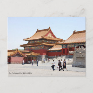 De la ciudad prohibida - postal