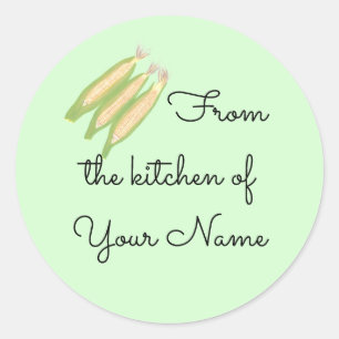 De la cocina de, Corn on the Cob Pegatinas