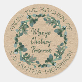 De La Cocina De | Etiqueta Eucalyptus Goodies
