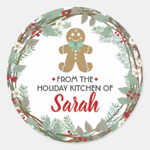 De la cocina de los Pegatinas de Holiday Baking