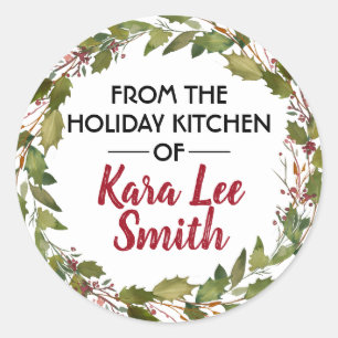 De la cocina de los Pegatinas de Holiday Baking