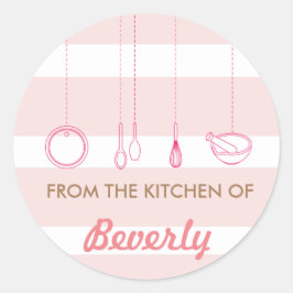 De la cocina de los pegatinas de hornear
