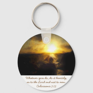 ~ de la escritura de la biblia del llavero lo que