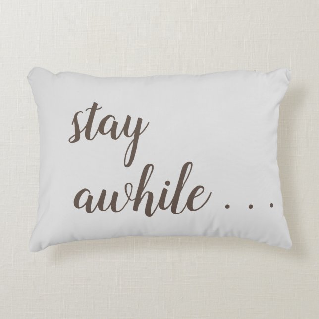 De la estancia Cojín decorativo un rato (Anverso)