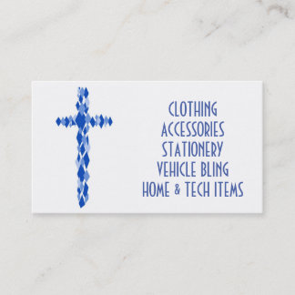 De la iglesia tarjeta de visitas a un lado