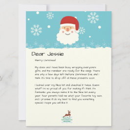 De la mesa de Santa|Personalizado Navidades Snowma