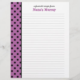 De la página de la receta de Nana Polka Dot