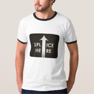 De la película del empalme camisa aquí