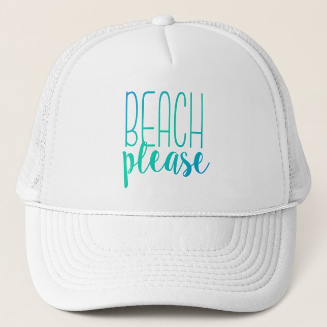 De la playa gorra del camionero de Ombre de la (Anverso)