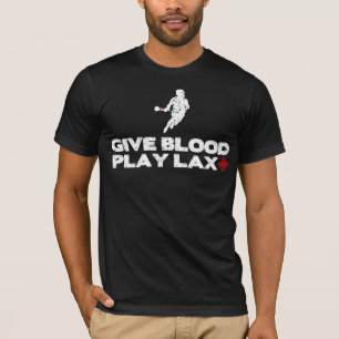 Dé la sangre, camiseta floja del juego
