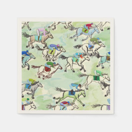 De la servilleta de papel de las carreras