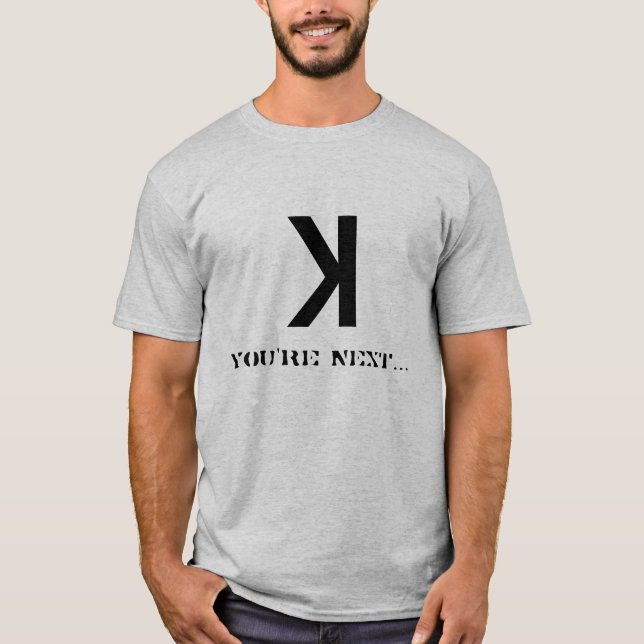 De la tacha camiseta hacia fuera (Anverso)