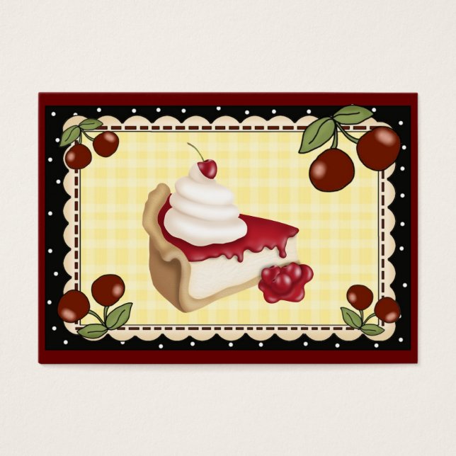 De la tarjeta de cocina - Cheesecake de cerezo - S (Frente)