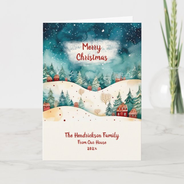 De la tarjeta de Navidades de fotografía de nuestr (Anverso)