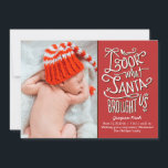 De la tarjeta de Navidades del anuncio de nacimien<br><div class="desc">Celebre la temporada con esta moderna y elegante tarjeta de vacaciones de Berry Berry Sweet. Visite WWW.BERRYBERRYSWEET.COM para conocer más de nuestras elegantes colecciones de vacaciones.</div>