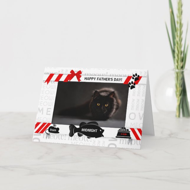 de la tarjeta fotográfica Horz Mascota del Día del (Anverso)