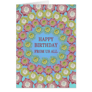 De Las Flores Crochet De Cumpleaños