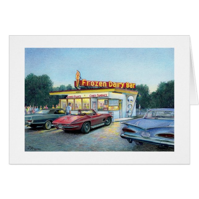 De las "tarjeta noches de verano" de Paul McGehee (Anverso (Horizontal))