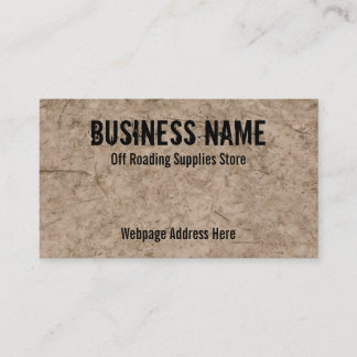 De las tarjetas de visita de la tienda de Roading