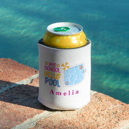 De Latas Enfriador Personalizado Adiós Escuela Hola Piscina
