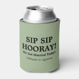 De Latas Nos Casamos Enfriador Verde