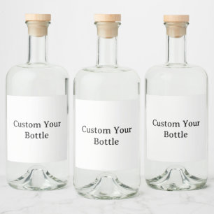 De Licor crea tu propia Etiqueta Personalizada para Botella