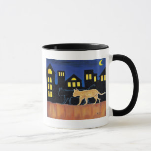 "De los chicas de la noche taza de café hacia