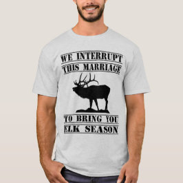 De los hombres interrumpimos esta camiseta de la