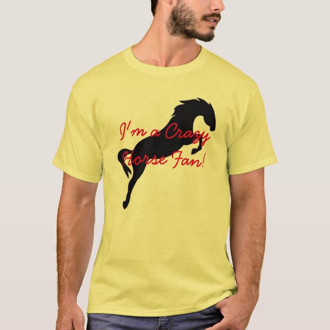 De los hombres soy una camiseta loca de la fan del (Anverso)