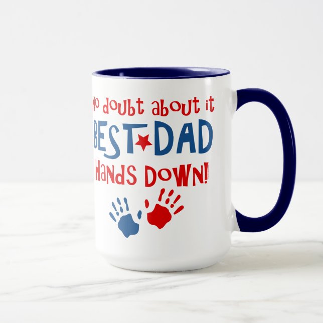 De los imponer la mejor taza del papá (Derecha)