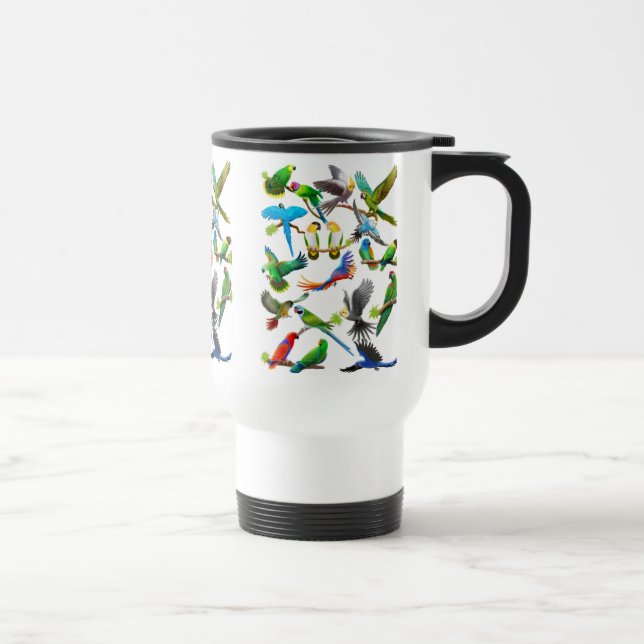 De los loros taza a montones (Derecha)