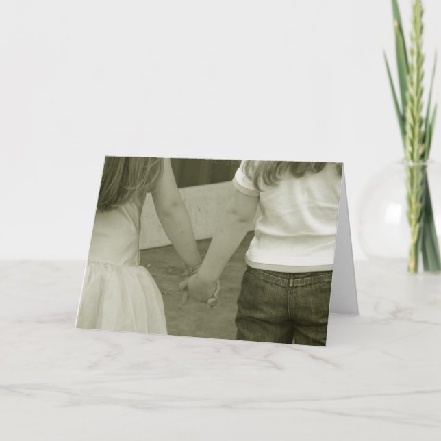 De los mejores amigos plantilla de la tarjeta de (Anverso)