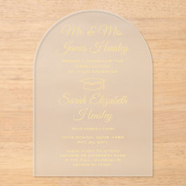 De los padres Invitación elegante de graduación de