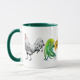 De los pollos taza a montones