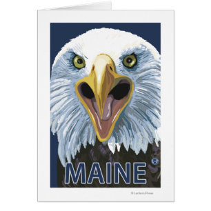 De MaineEagle cierre para arriba