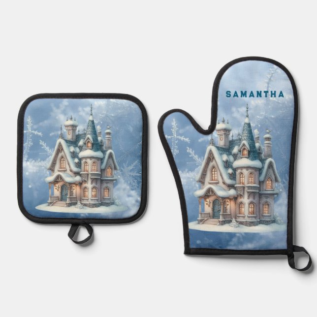 De Manoplas Christmas Gift for Hostess Holder Set (Anverso)